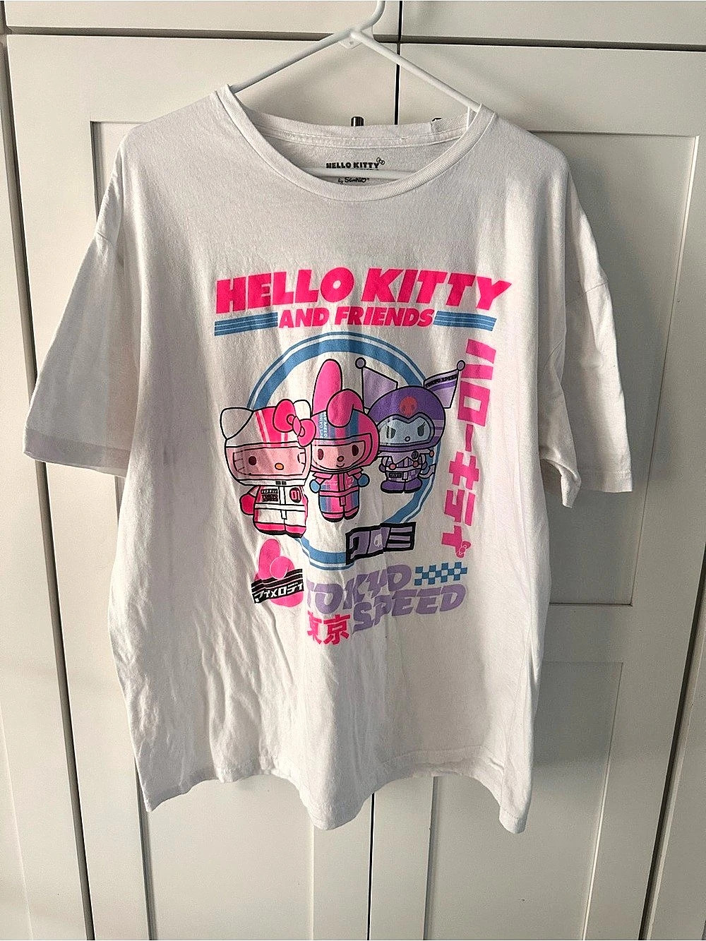 Sanrio Hello Kitty and Friends Tokyo Speed Graphic T-Shirt Tokyo Speed Graphic